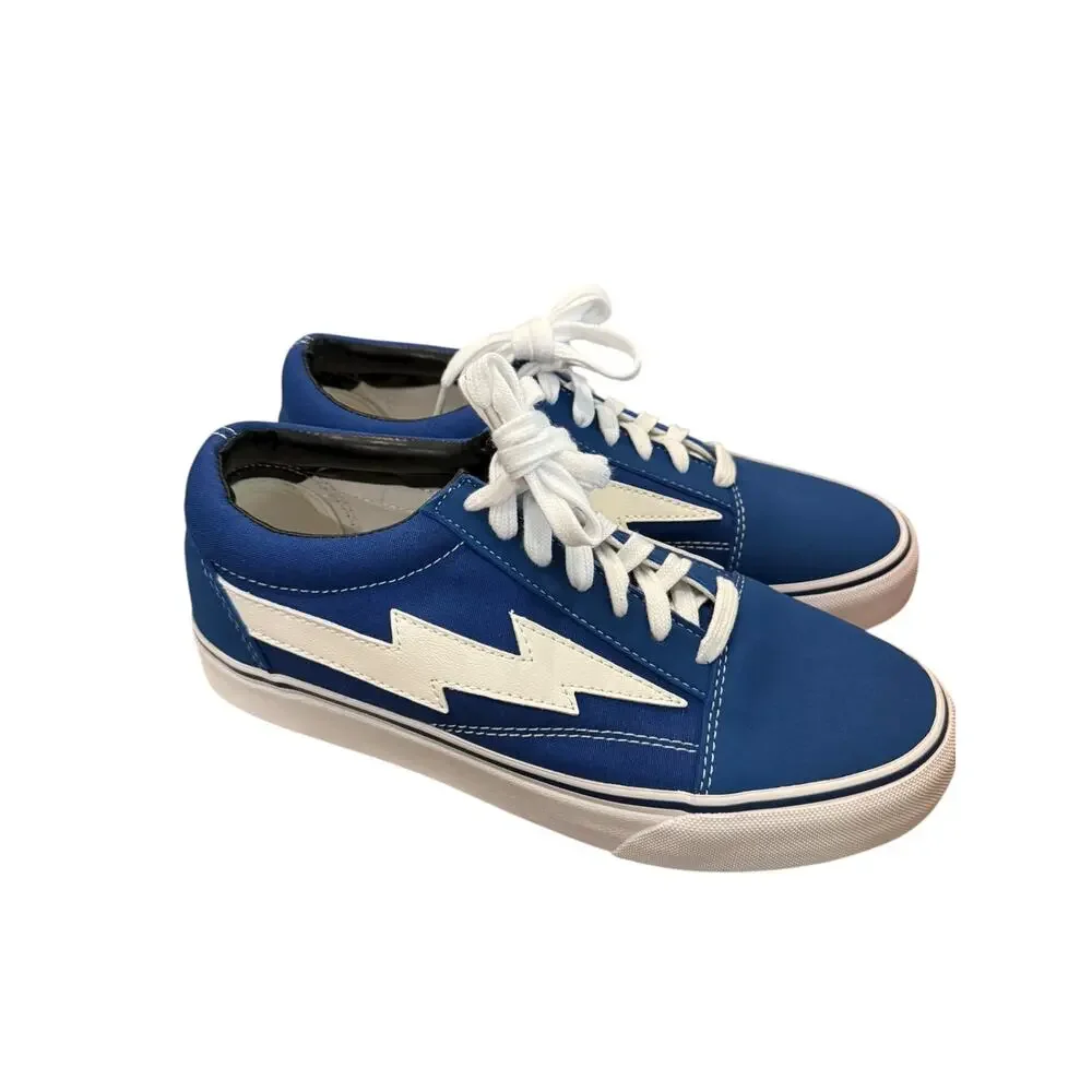 NWB Revenge X Storm Low Top Blue White Bolt Sneakers Men’s 7